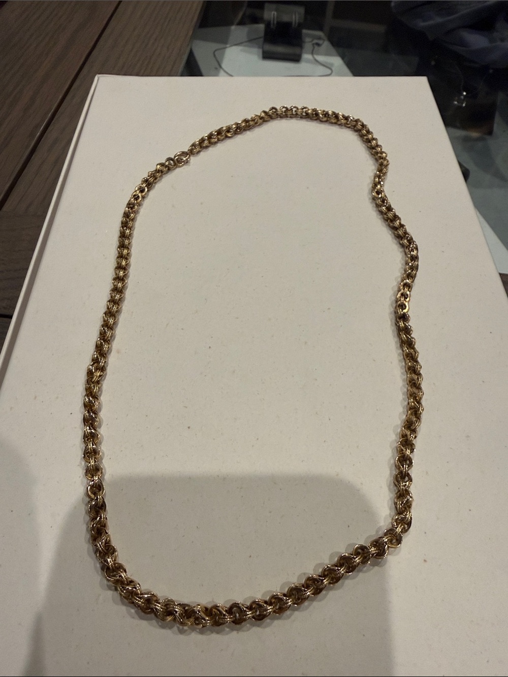 Gold Rope Chain Necklace - Women Jewelry